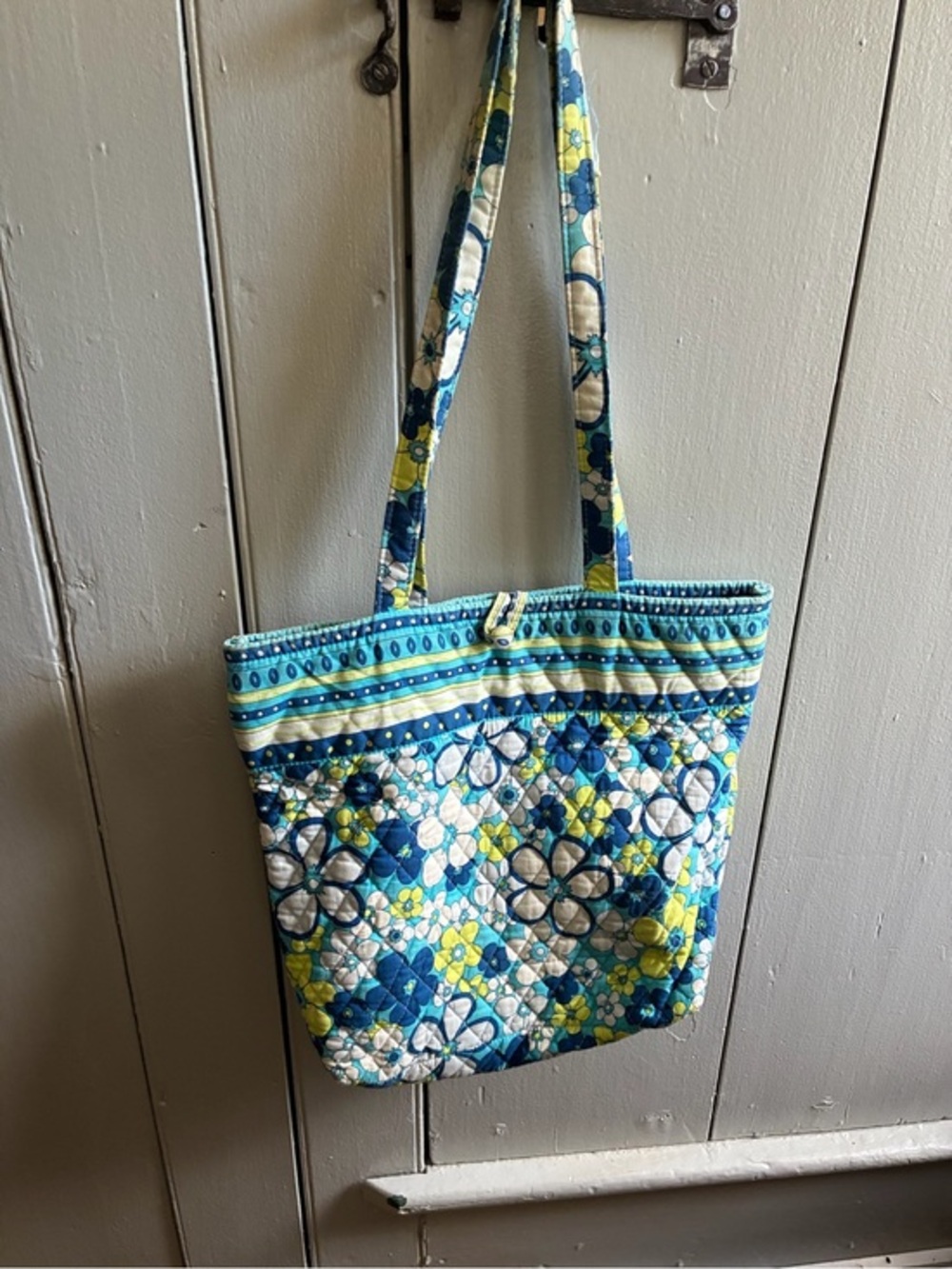 Vera Bradley Blue Petal Power Tote